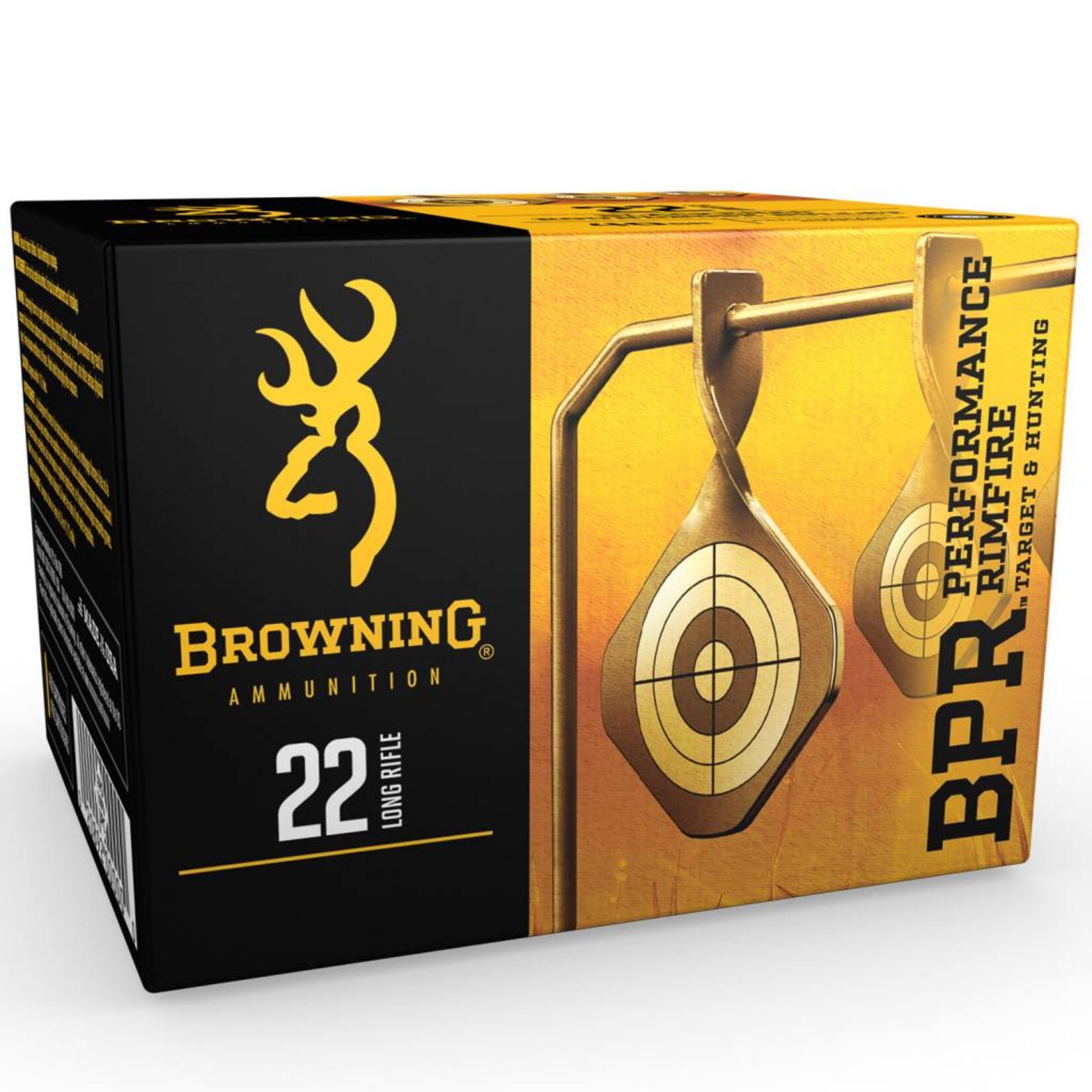 Browning Browning  22 LR 40gr LRN Blackened 400rd box (B194122400)