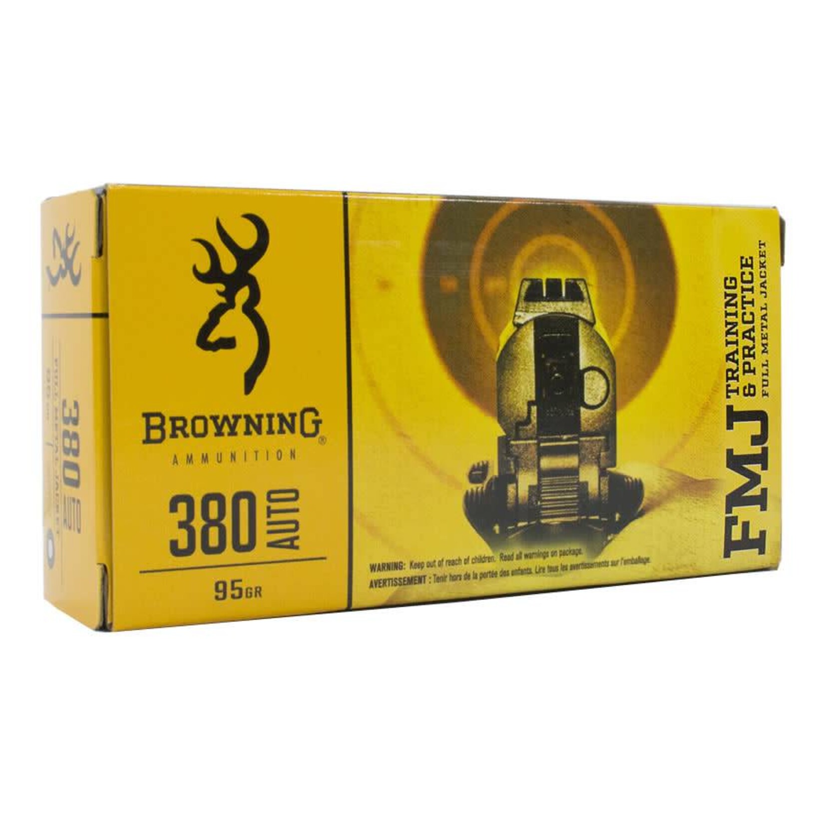 Browning Browning 380 Auto 95gr FMJ (B191803802)