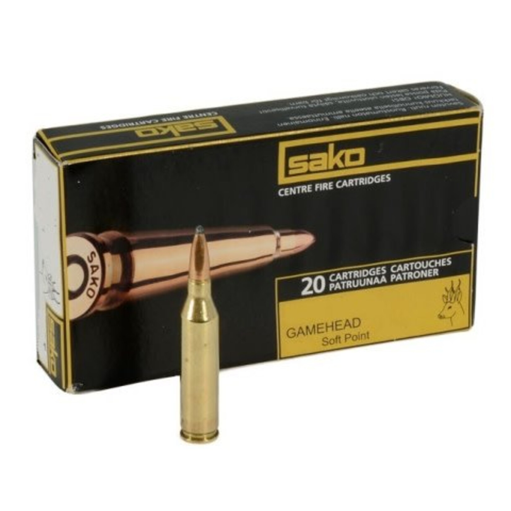 Sako Sako Gamehead 223 Rem 55gr SP (P611010G)