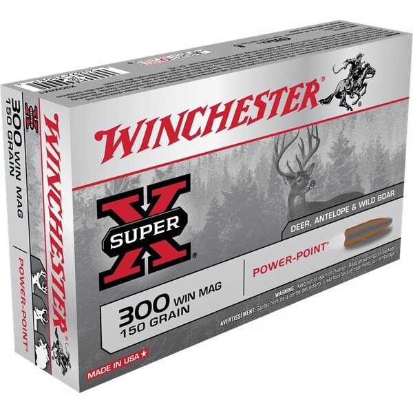 Winchester 300 Win Mag 150gr Powerpoint (X30WM1) — Eagle Firearms