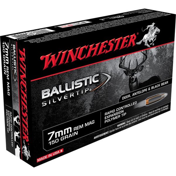 7mm Rem Mag 150gr Ballistic Silvertip — Eagle Firearms