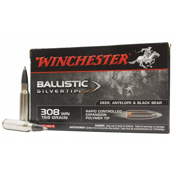 Winchester 308 Win 168gr Ballistic Silvertip (SBST308A) — Eagle Firearms