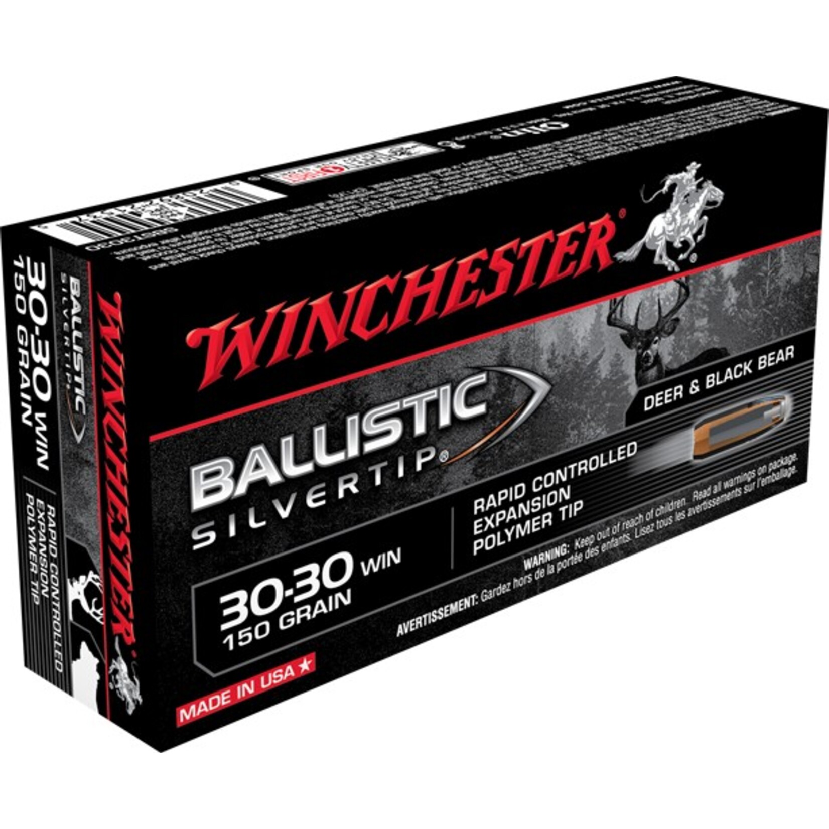 Winchester Winchester 30-30 Win 150gr Ballistic Silvertip (SBST3030)
