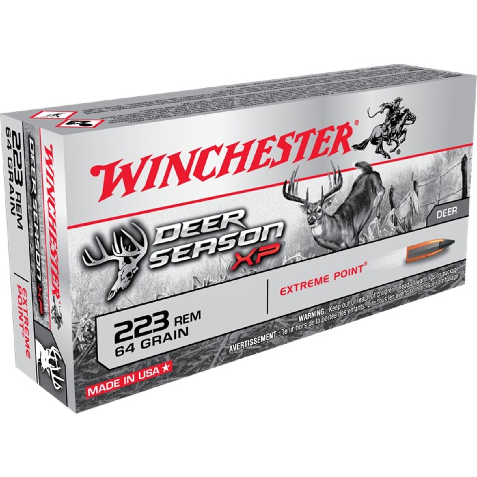 Winchester Winchester Deer Season XP 223 Rem 64gr (X223DS)