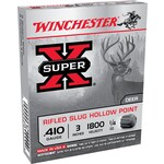 Winchester Winchester Super X 410GA 3" 1/4oz Rifled Slug HP 5rd box (X413RS5)