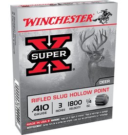 Winchester Winchester Super X 410GA 3" 1/4oz Rifled Slug HP 5rd box (X413RS5)