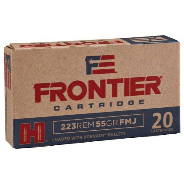 Frontier 223 Rem 55gr FMJ (FR100) — Eagle Firearms