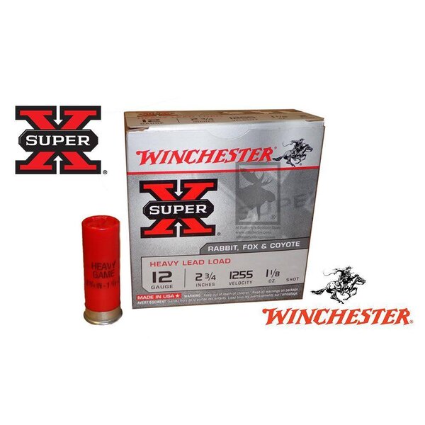 Winchester W12H2 12ga 2.75" 1 1/8oz Heavy Game Load #2 — Eagle Firearms