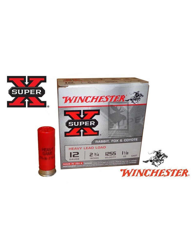Winchester Winchester 12ga 2.75" 1 1/8oz Heavy Game Load #6 (W12H6)