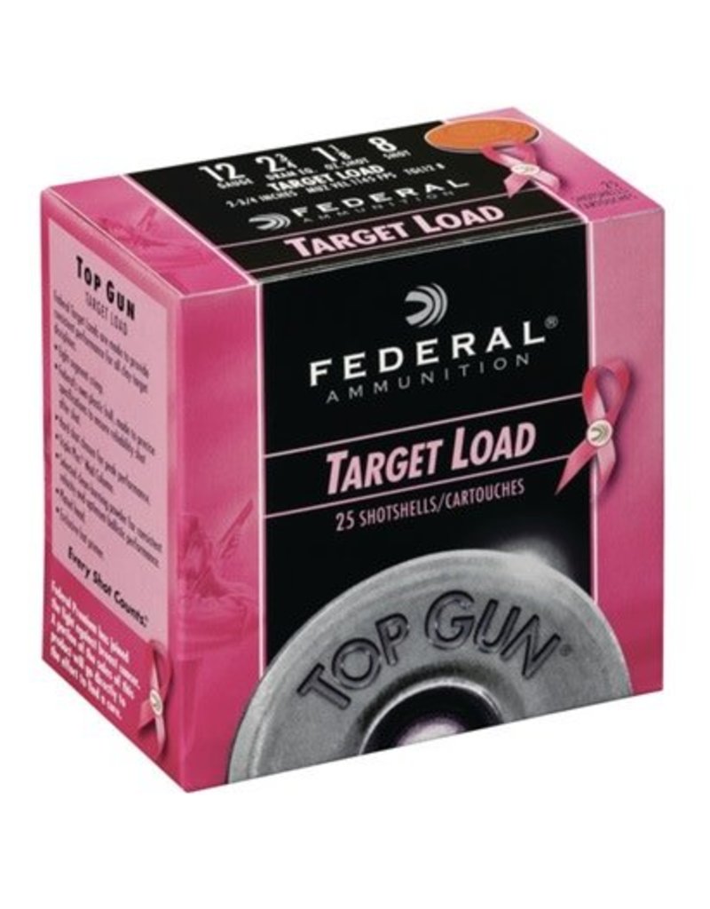 Federal Federal Target Load Pink 12GA 2.75" 1 1/8oz #8   TGL12P8