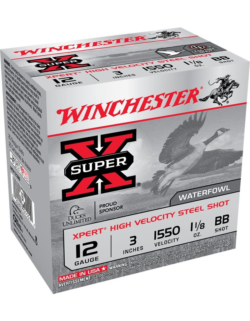 Winchester Winchester Steel 12GA 3" 1 1/8oz BB (WEX123BB)
