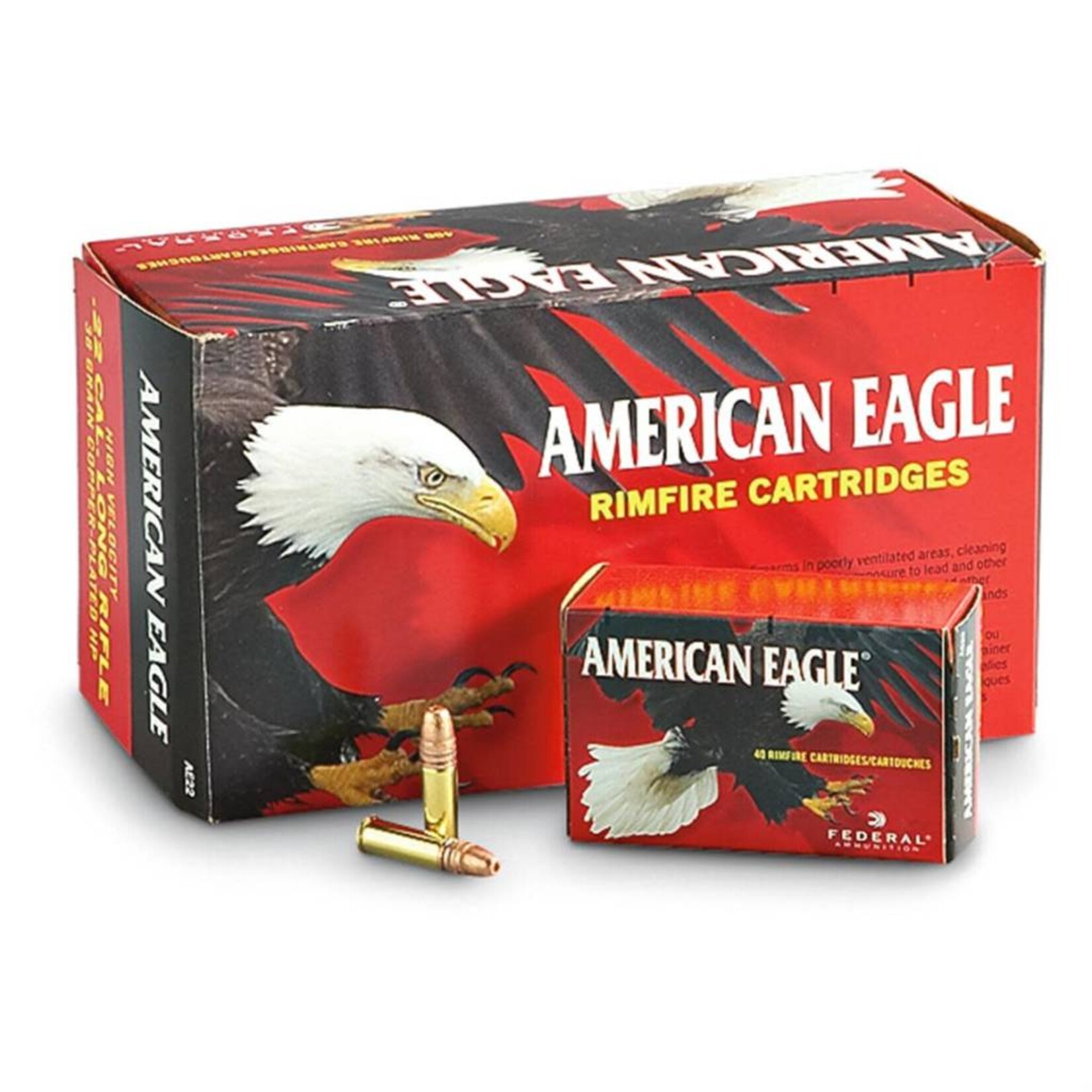 Federal Federal American Eagle 22 LR 38GR Copper HP 40rd (AE22)