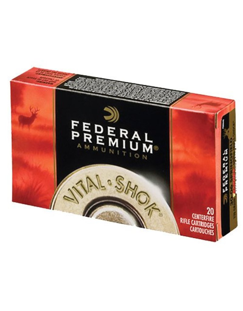 Federal Federal Premium 30-06 Sprg. 165gr Nosler Partition (P3006AD)