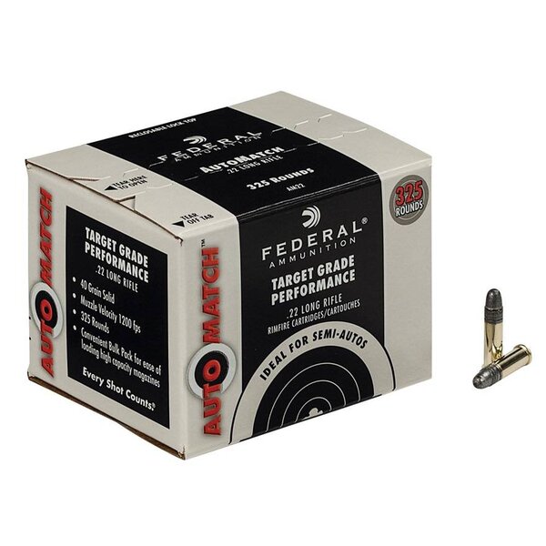 Federal Auto Match 22LR 325 rds (AM22) — Eagle Firearms