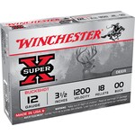 Winchester Winchester 12GA 3.5" 00 Buck (XB12L00)