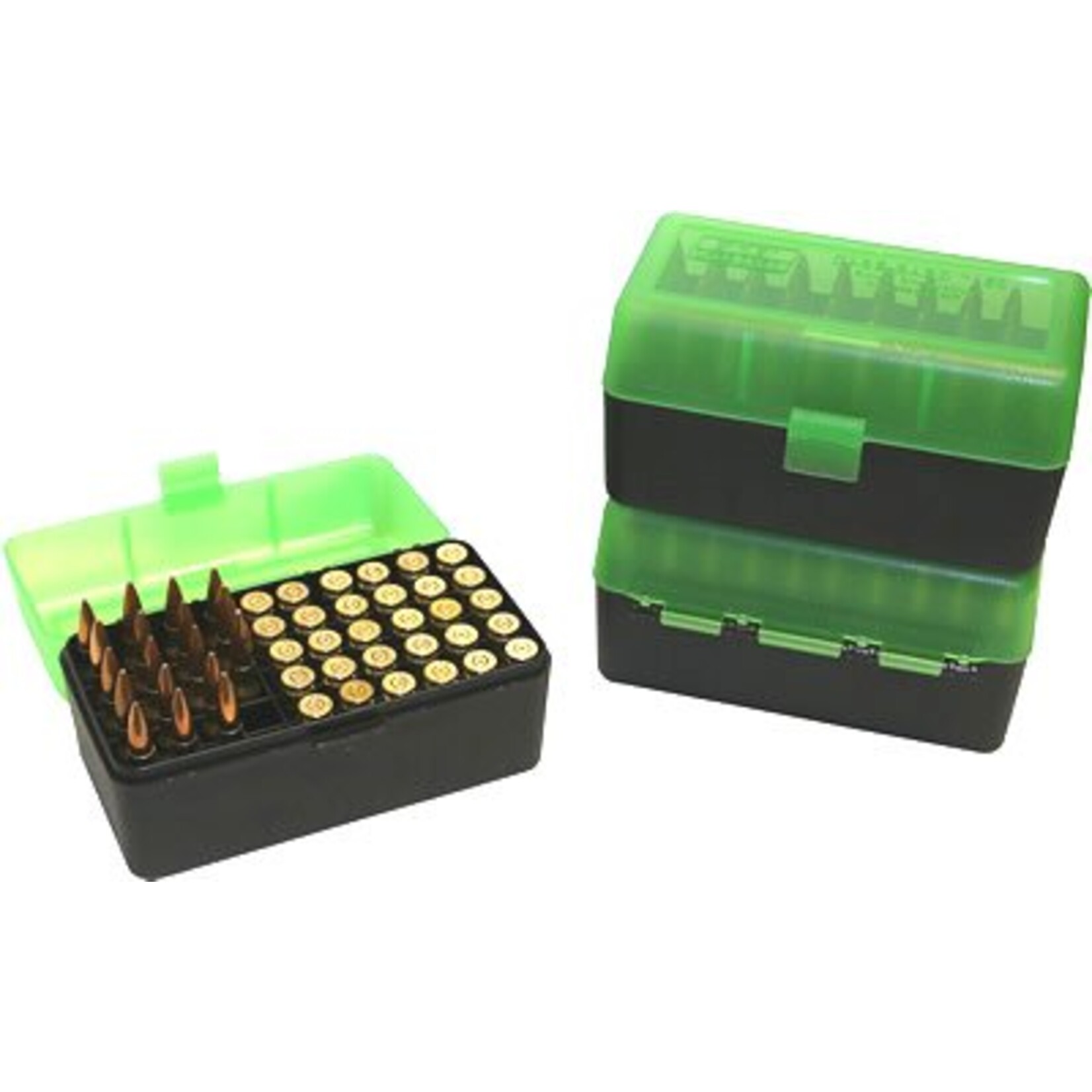 MTM MTM R-50 50rd Flip Top Rifle Ammo Box