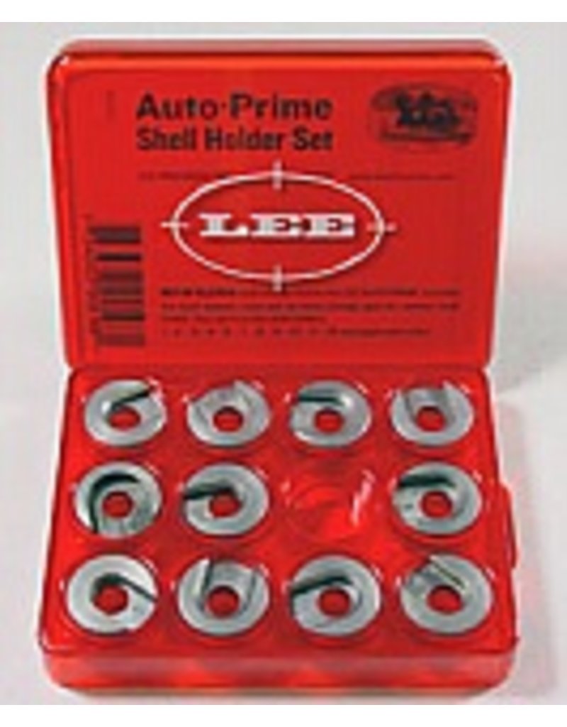 Lee Precision Inc Lee Auto Hand Priming Tool Shell Holder Set Includes #1, 2, 3, 4, 5, 7, 8, 9, 10, 11, and 19