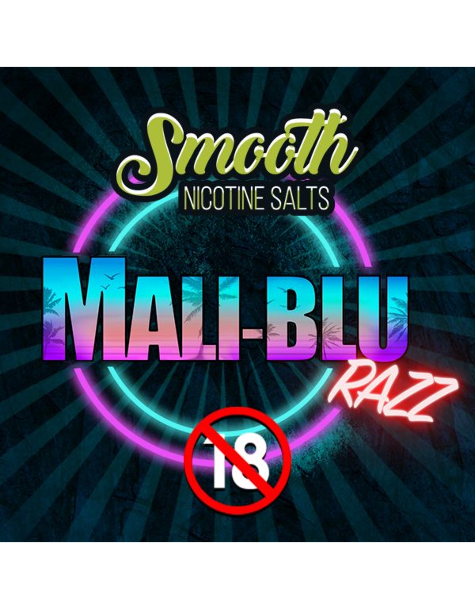 Smooth Nic Salts Smooth Nic Salts - Mali-Blu Razz (30ml)