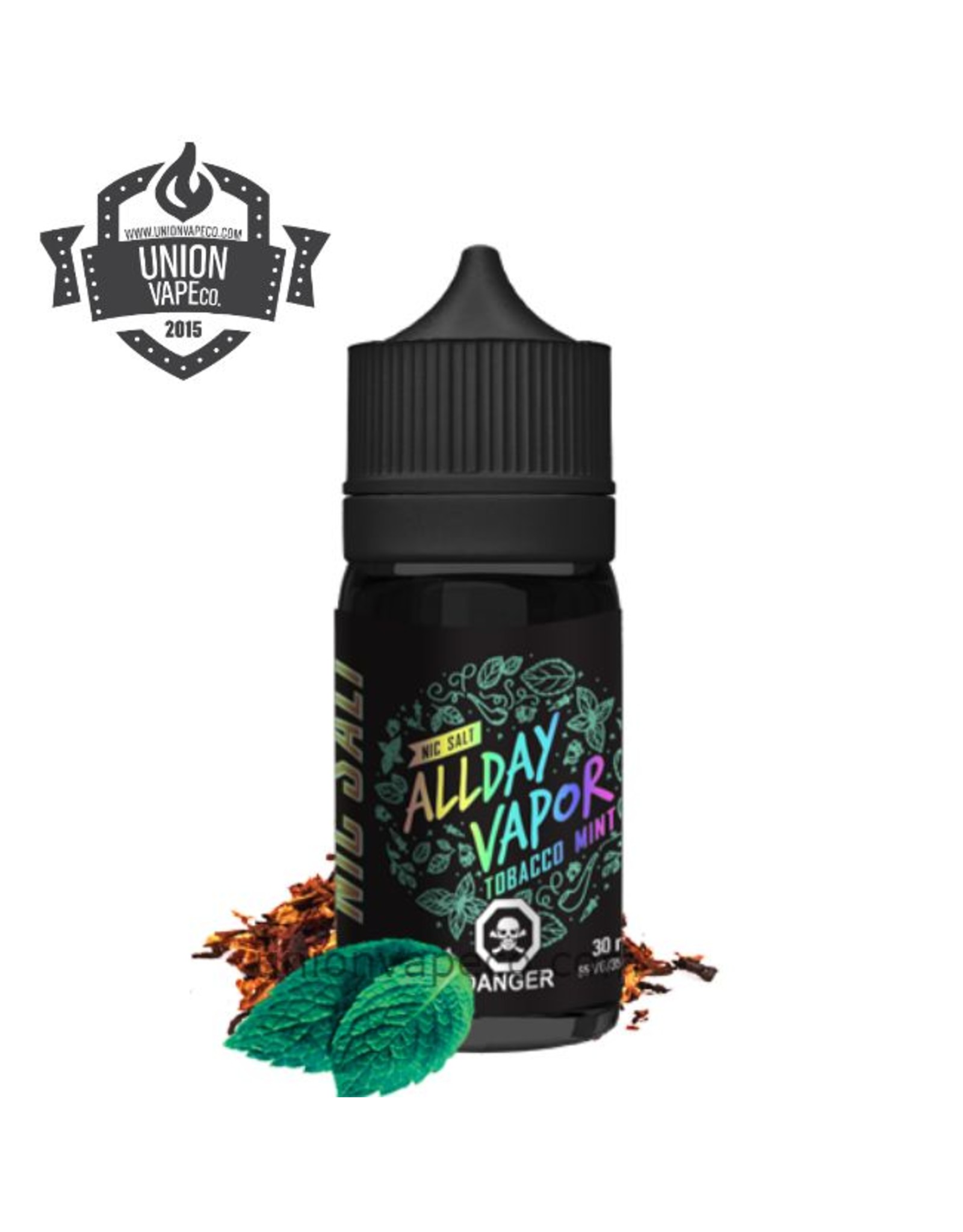 ALL DAY VAPOR ALL DAY SALT NIC - Tobacco Mint (30ml)