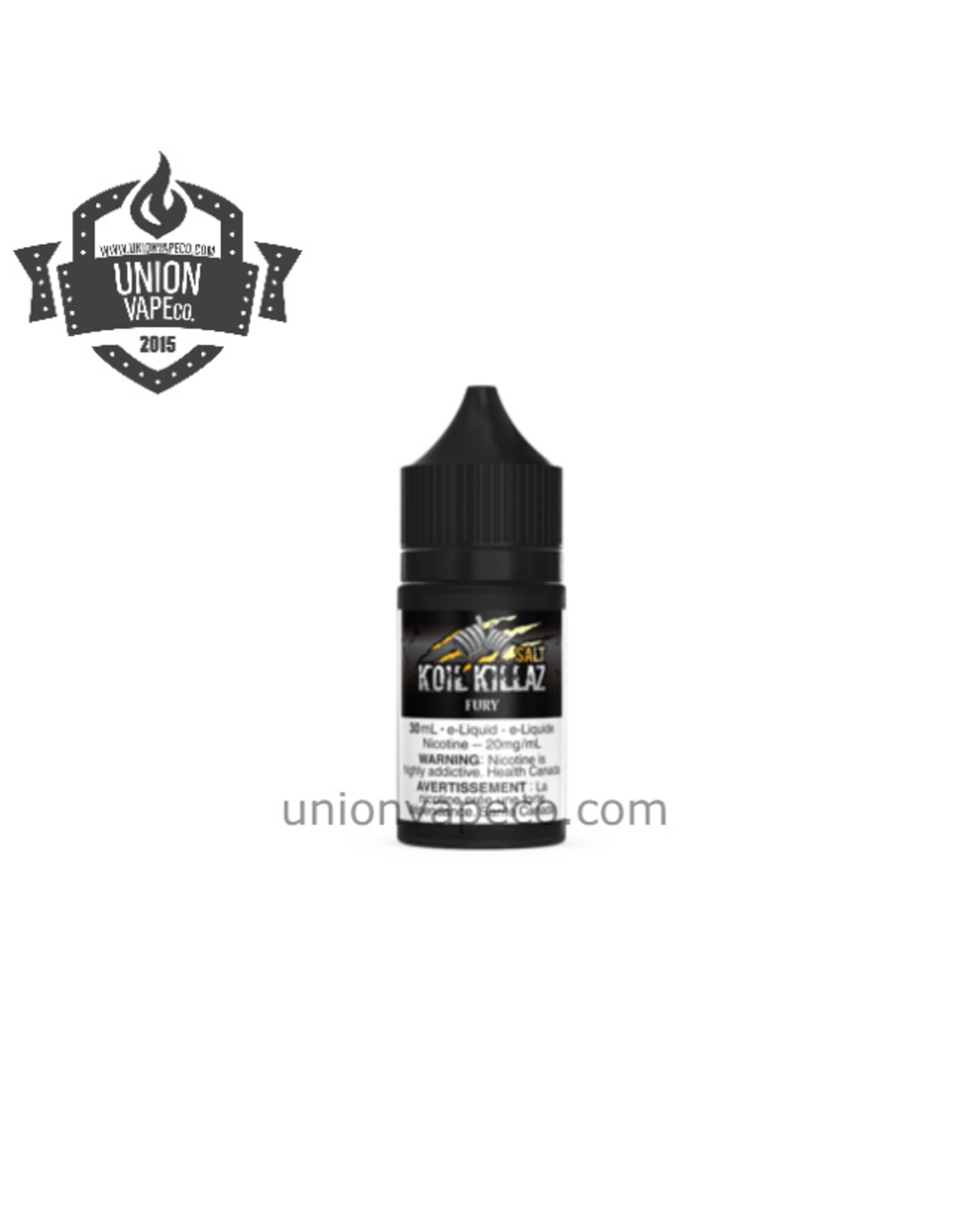 KOIL KILLAZ Koil Killaz Salt Nic - Fury (30ml)