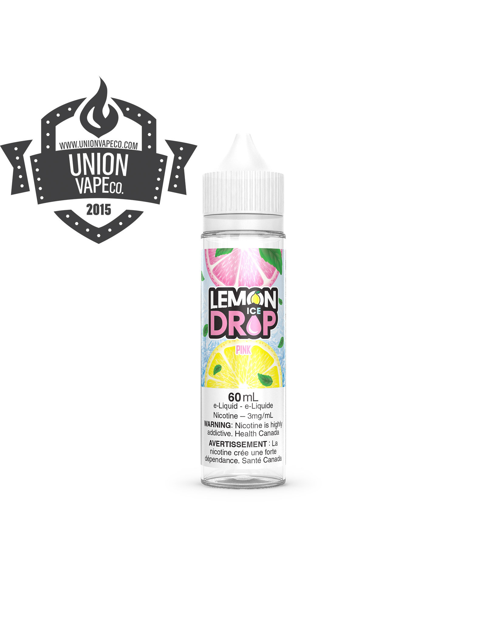 Lemon Drop Lemon Drop Ice - Pink Lemonade Ice (60ml) - Union Vape Co.