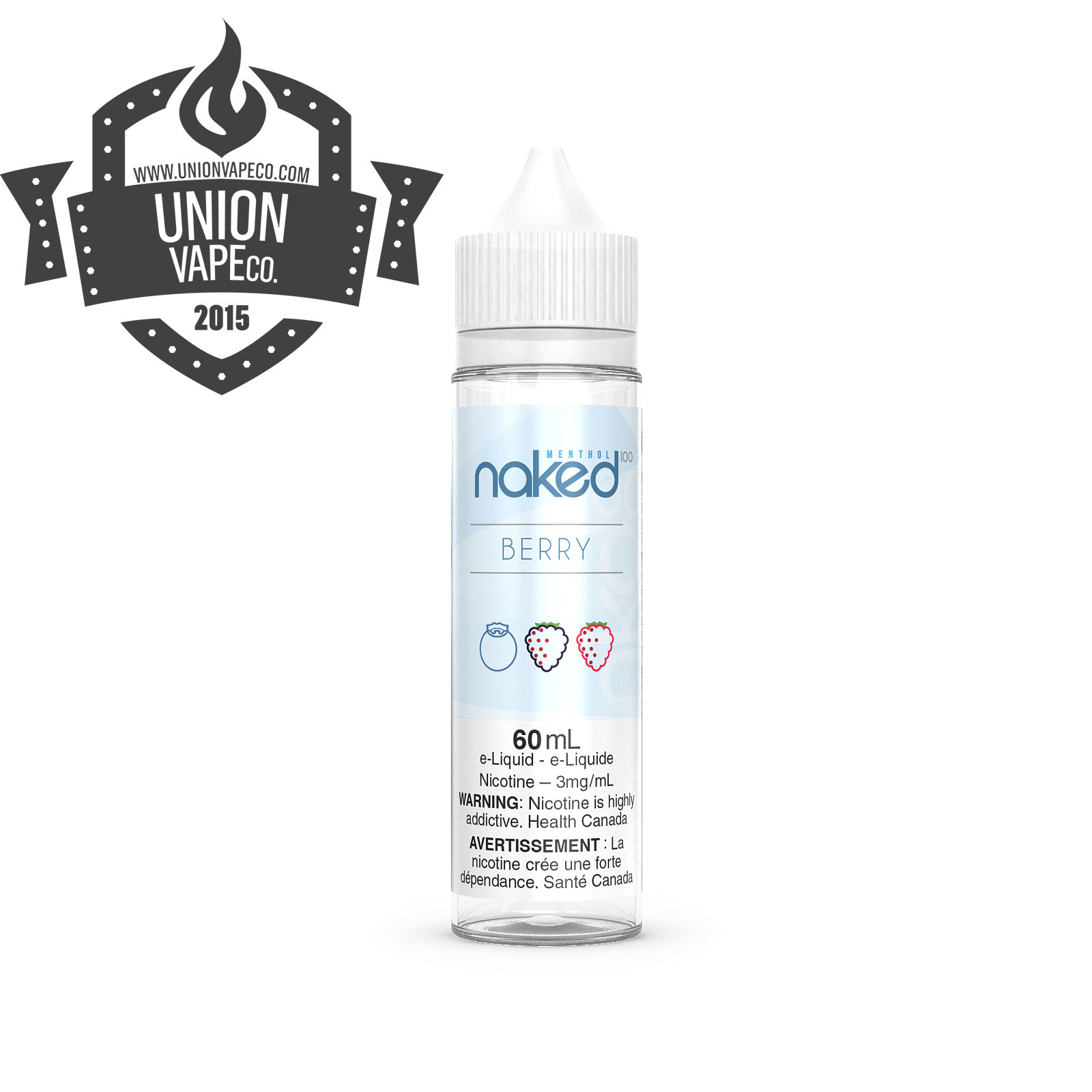 Naked Naked Menthol Berry Very Cool Ml Union Vape Co