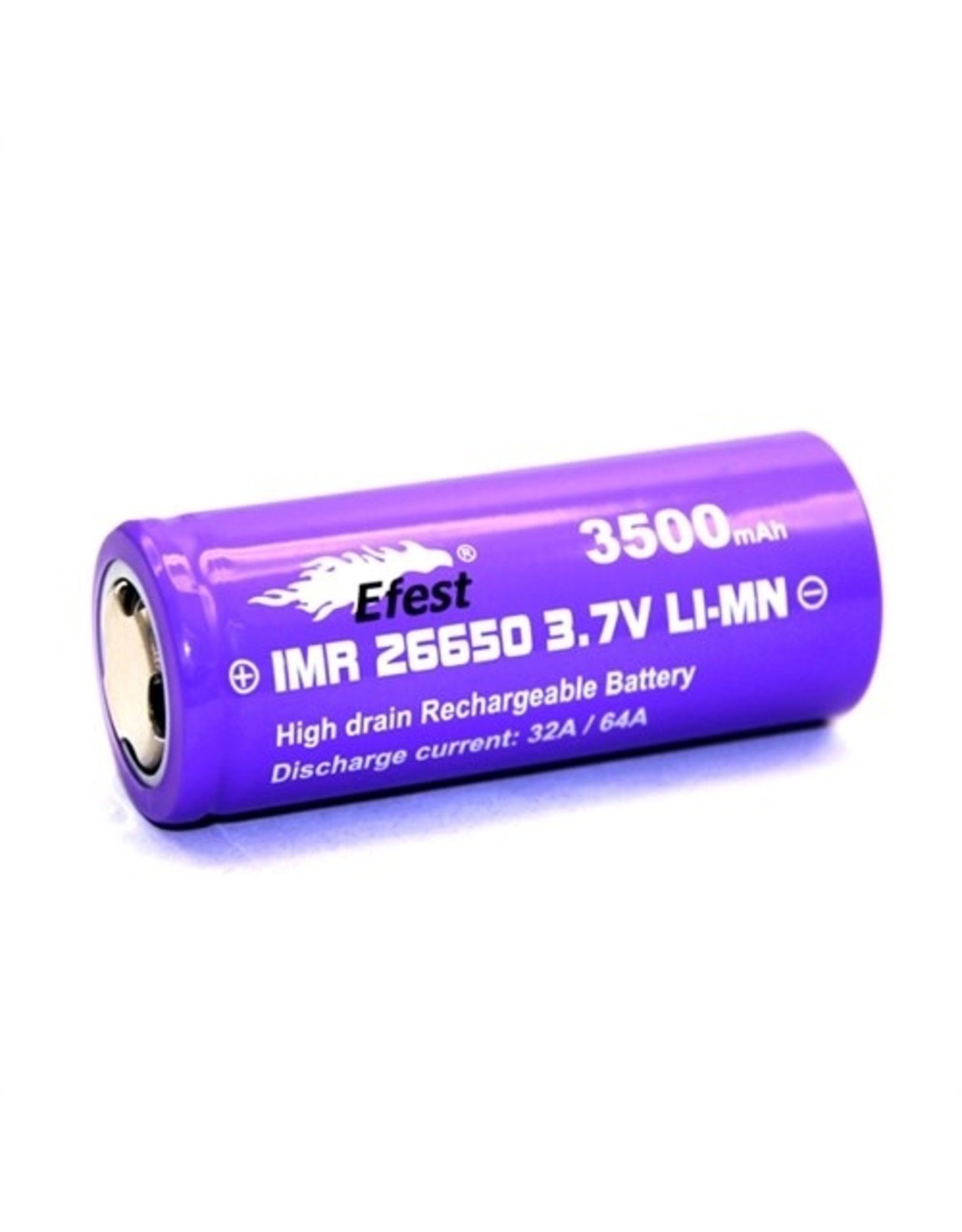 Efest Efest 26650 3500mah flat top high drain 64A