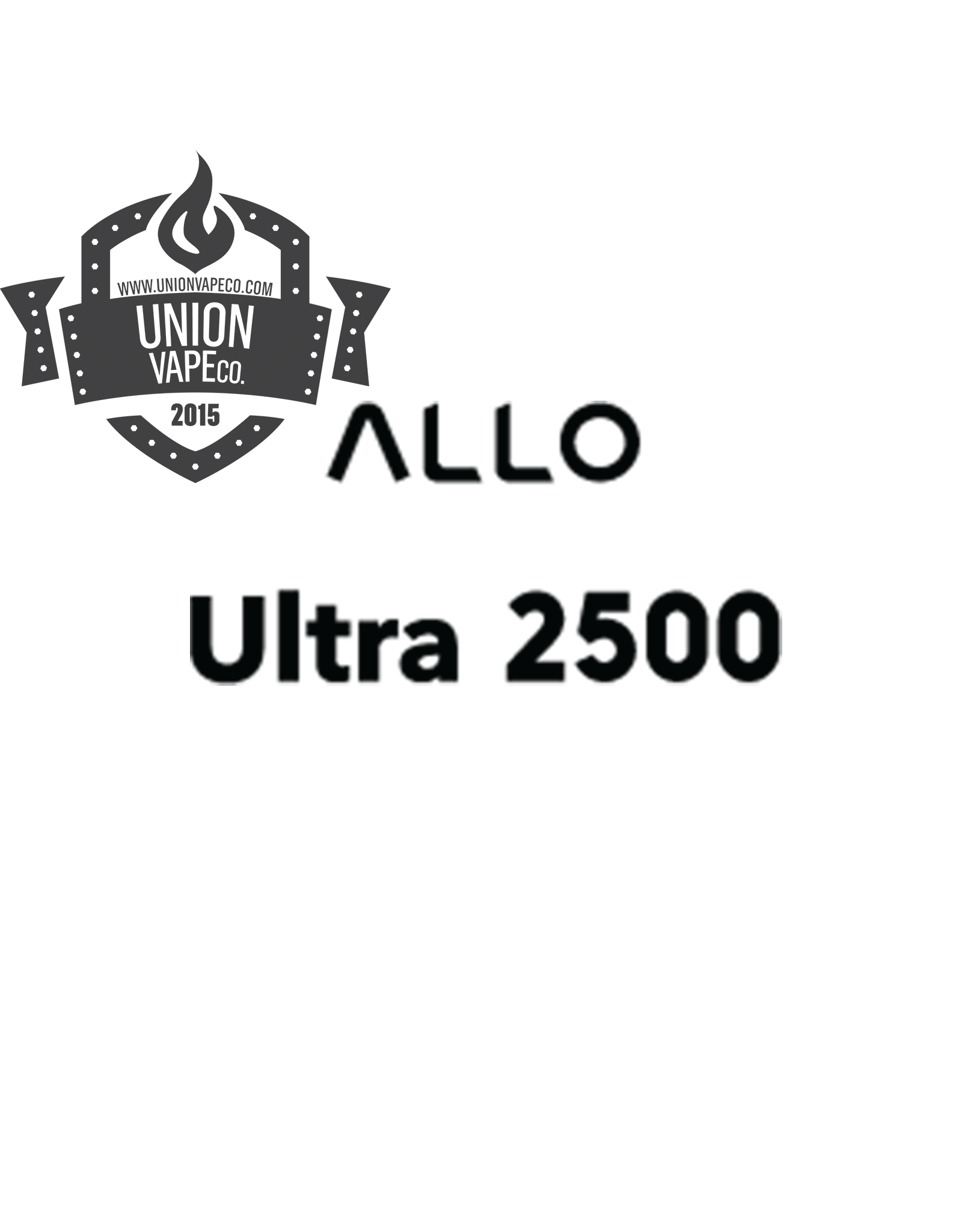 Allo Allo 2500 Disposable Device (2500 Puffs) -