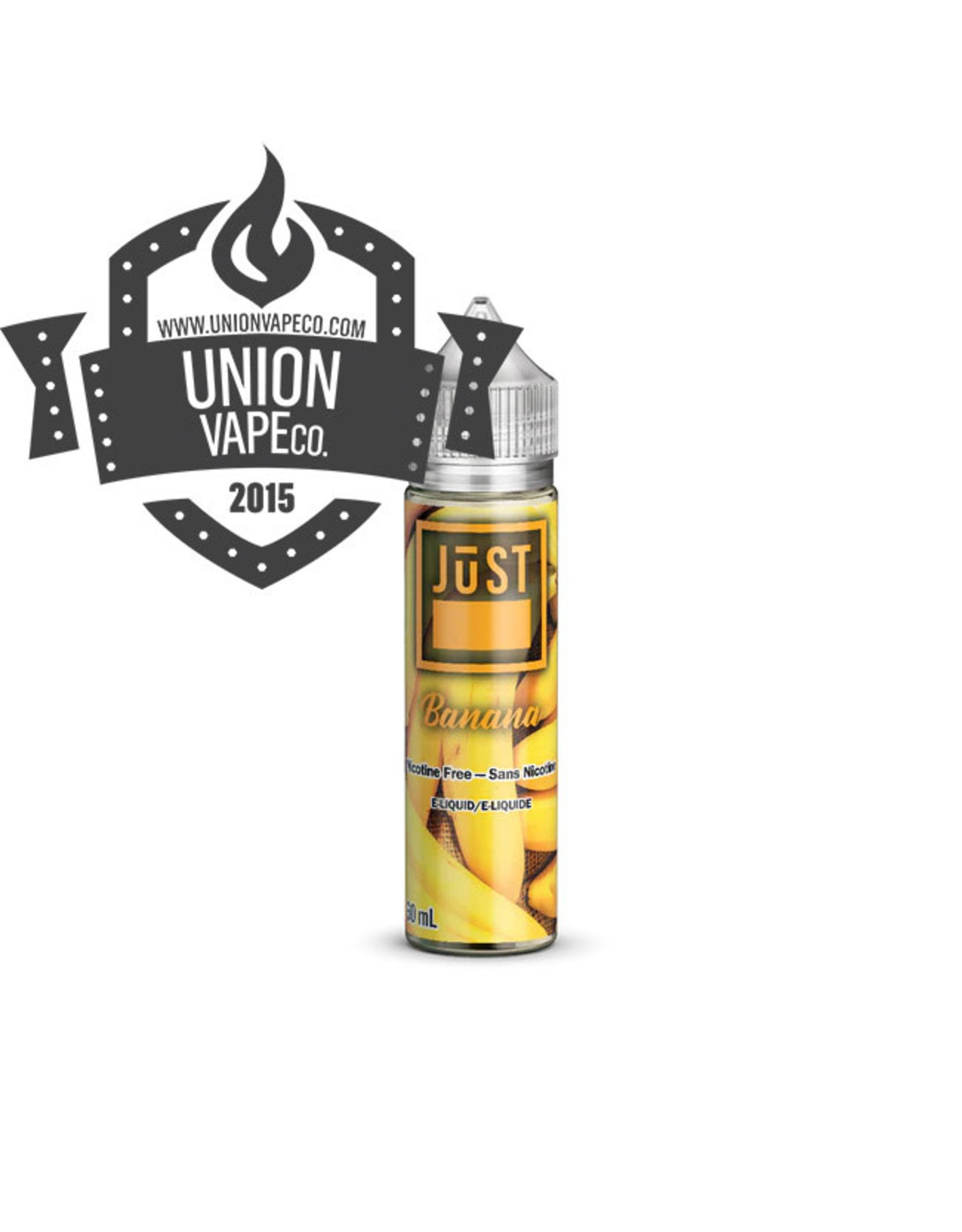 Just Banana 60ml E Juice Union Vape Co