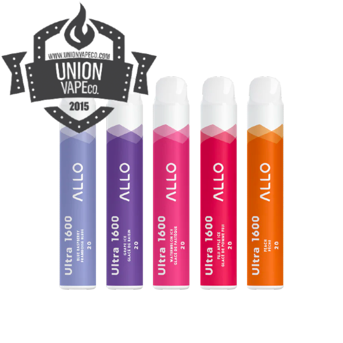 Allo Allo 1600 Disposable Device (1600 Puffs) Union Vape Co.
