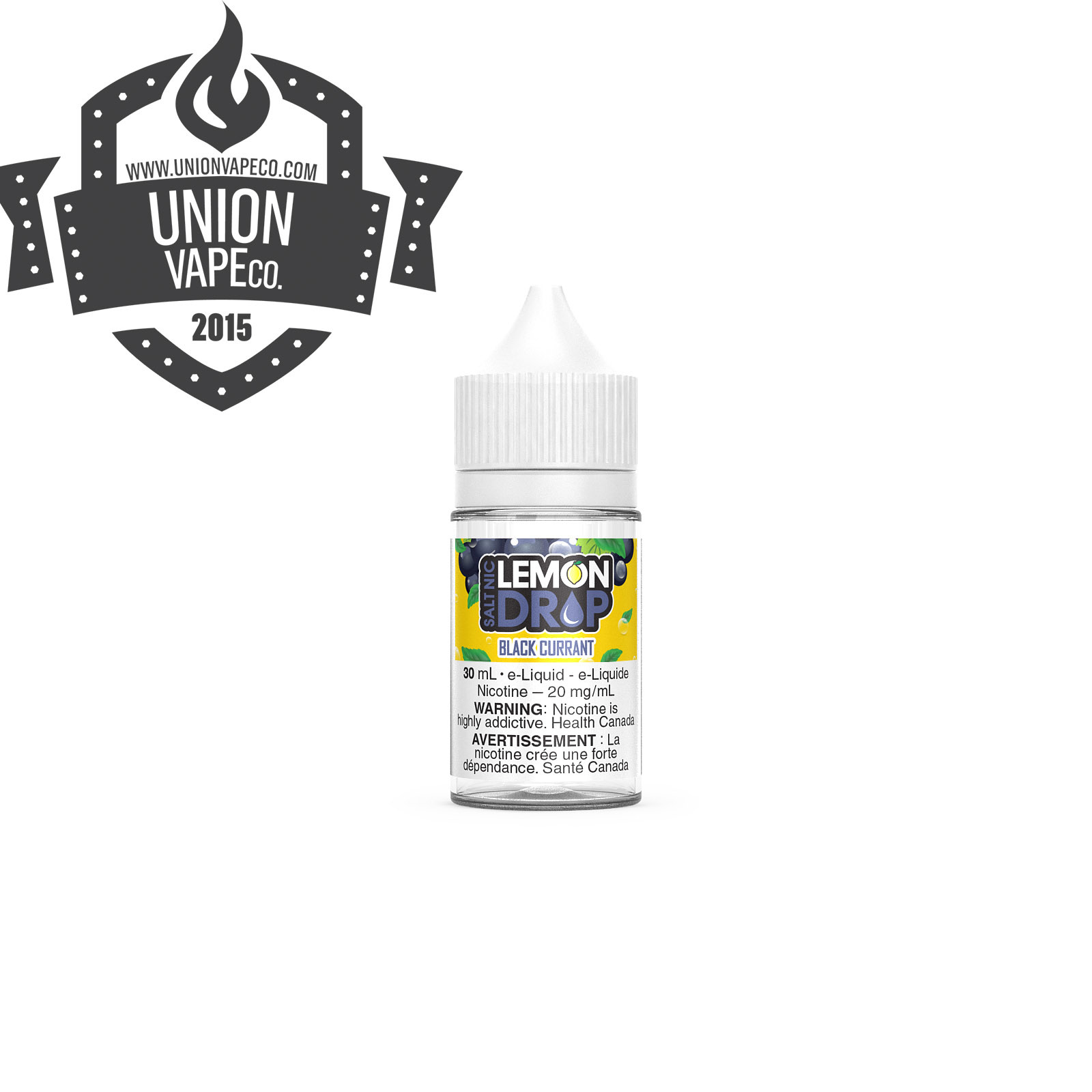 Lemon Drop Lemon Drop Salt Nic Black Currant (30ml) Union Vape Co.