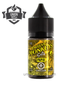 Twelve Monkeys Twelve Monkeys Salt Nic (30ml) - Papio