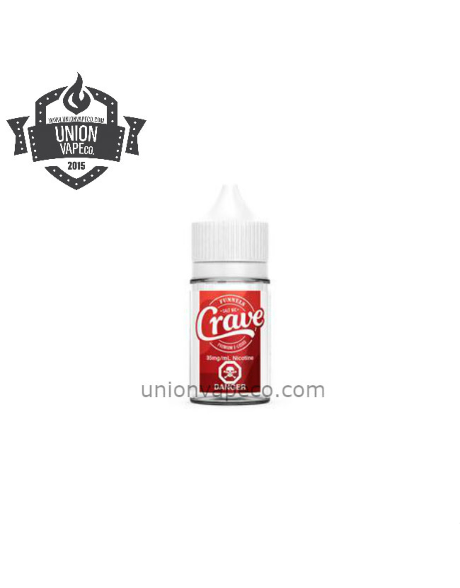 Crave Crave Salt Nic - Strawberry (Funnels) (30ml)