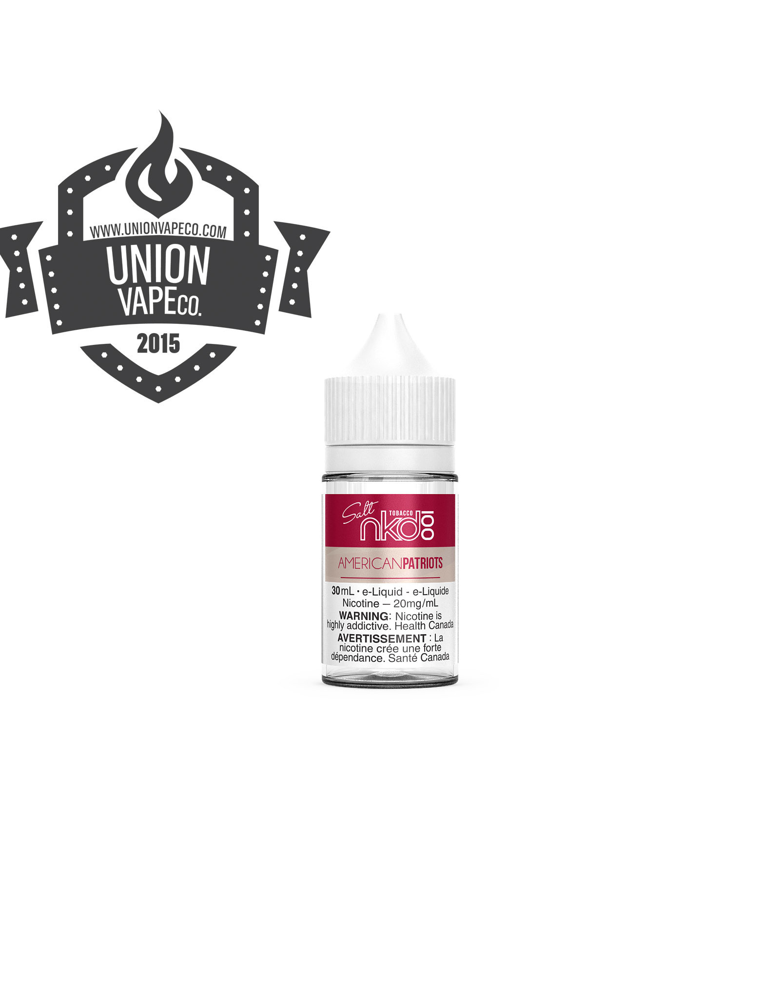 Naked Naked 100 Salt Tobacco - American patriots (30ML)