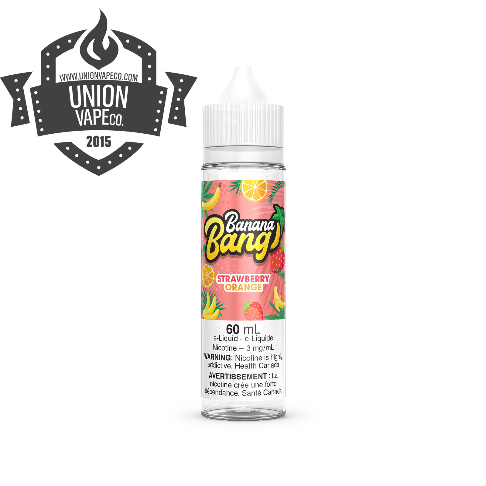 Banana Bang Banana Bang (60ml) Strawberry Orange Union Vape Co.