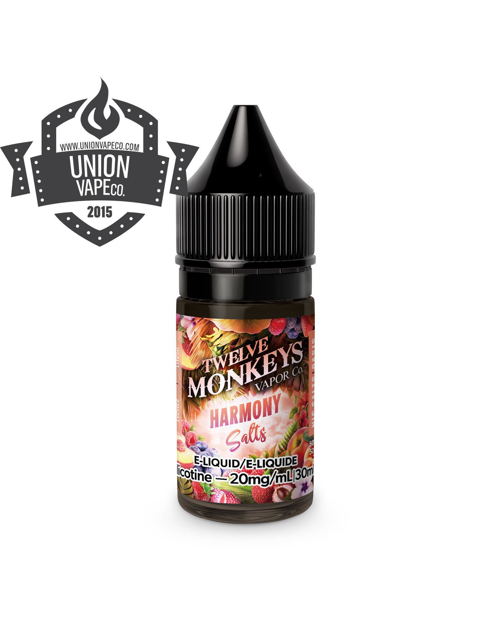 Twelve Monkeys Twelve Monkeys Oasis Salt - Harmony (30ML)