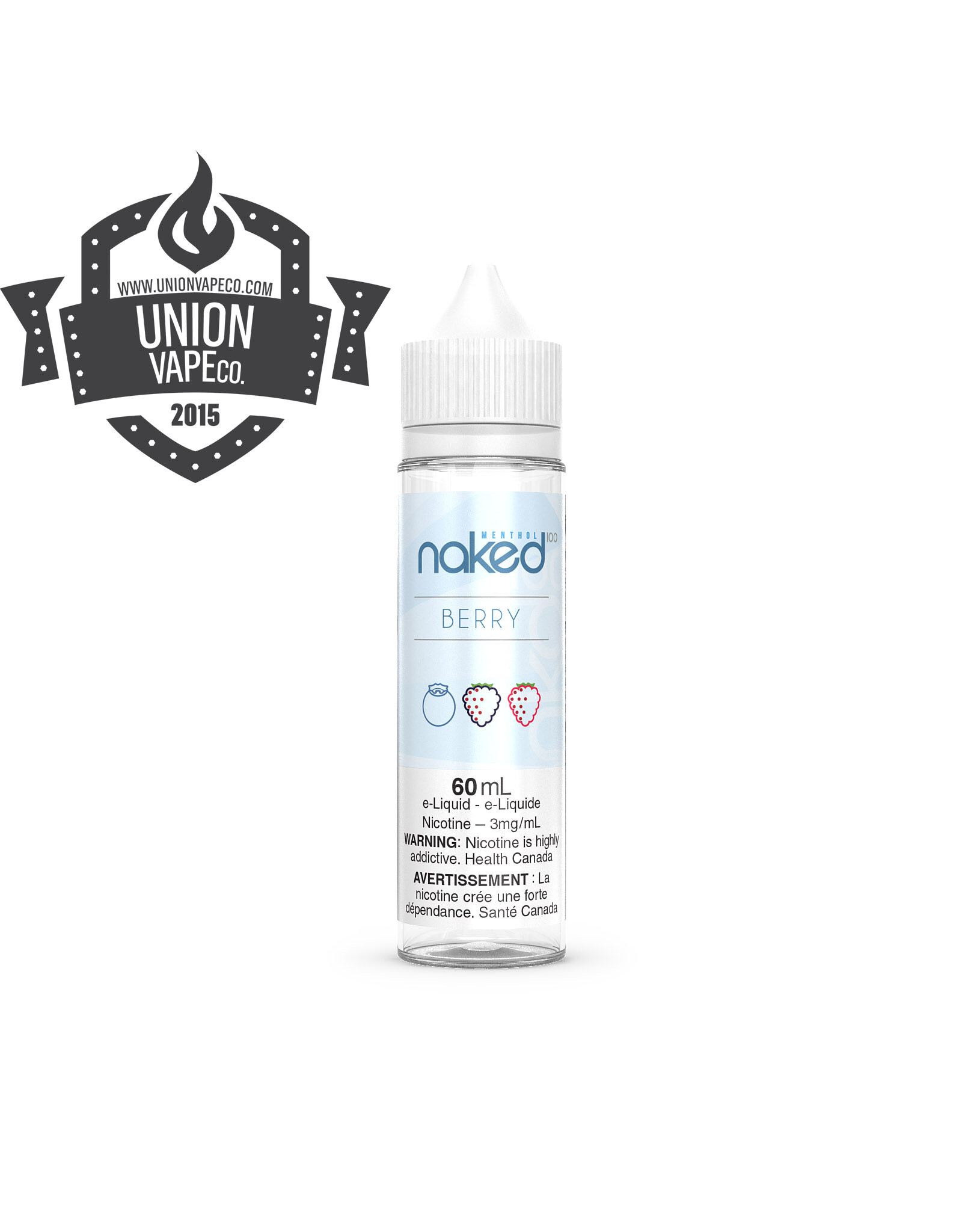 Naked Naked 100 Menthol - Berry (Very Cool) (60ML)