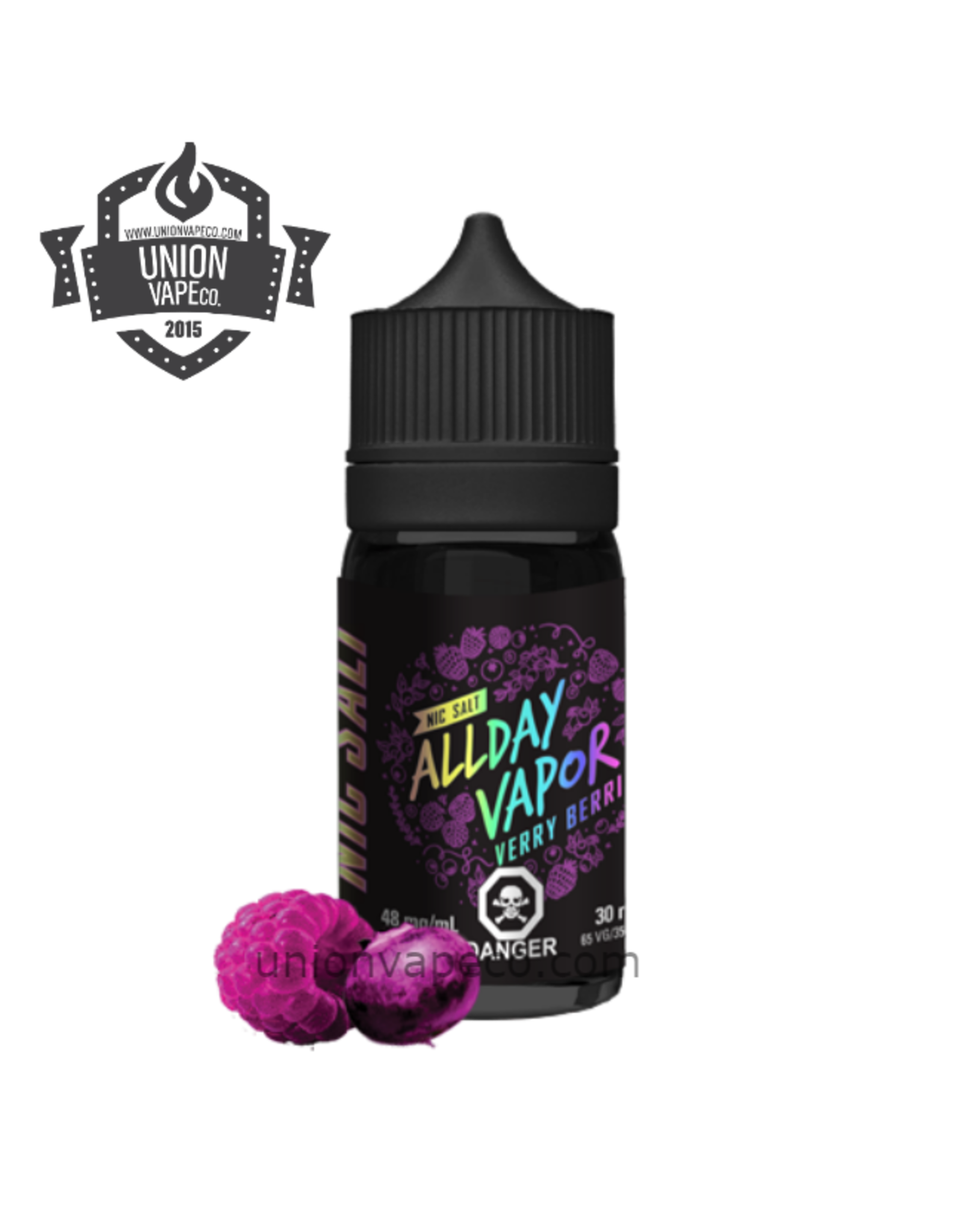ALL DAY VAPOR ALL DAY SALT NIC - Verry Berri (30ml)