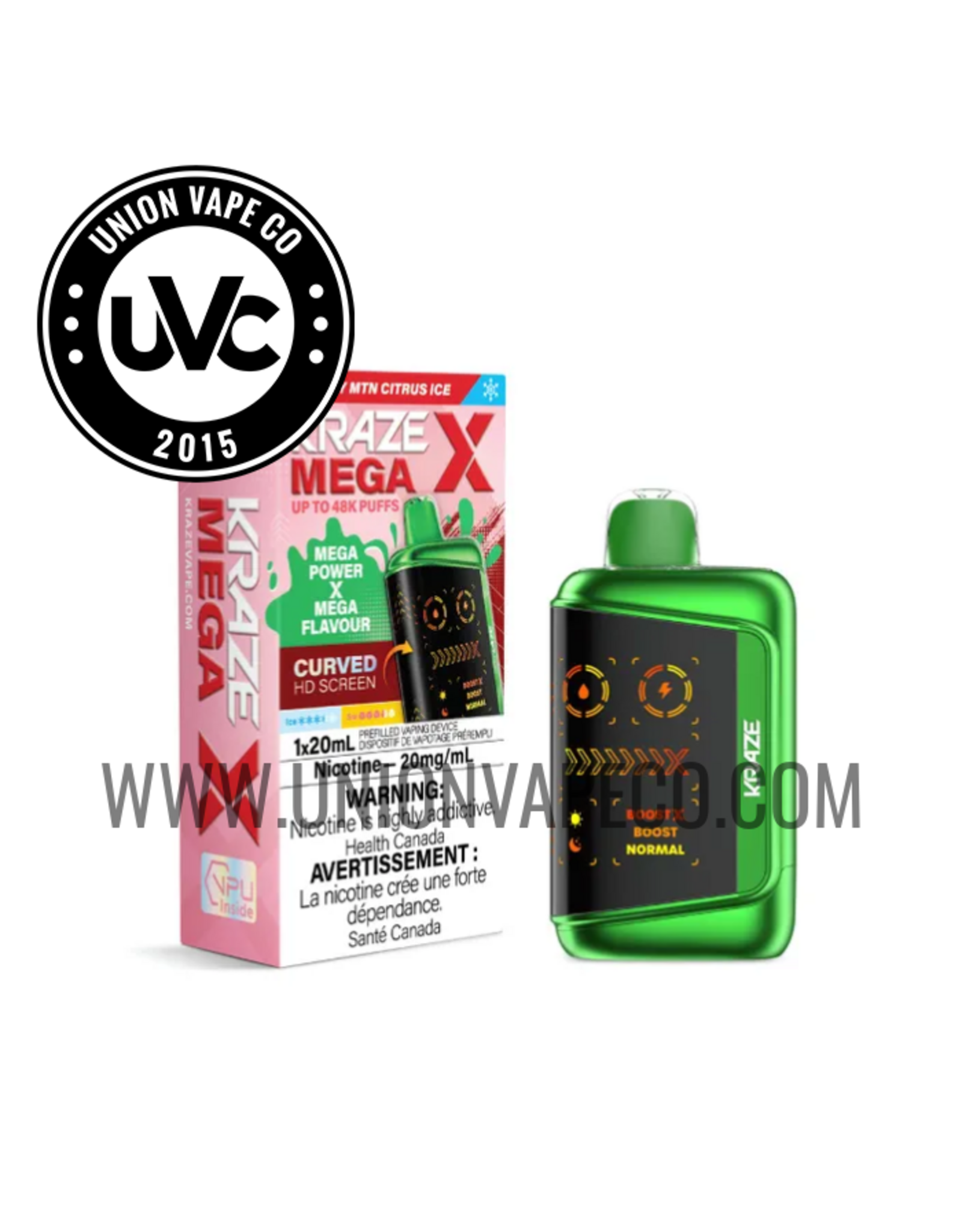 Kraze Kraze Mega X Disposable (48k)(20ml) -