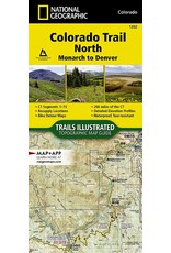 Colorado Trail North, Monarch to Denver (National Geographic Topographic Map Guide, 1202) Map – Folded Map
