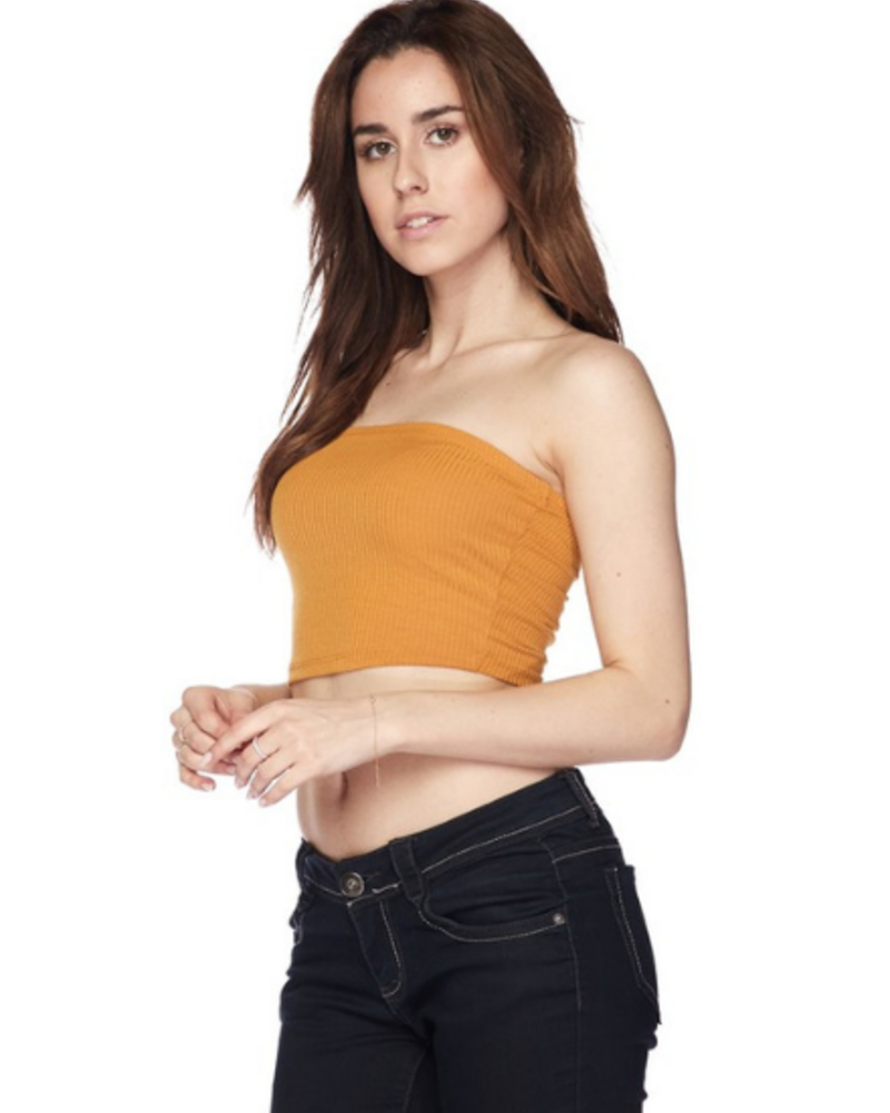 Bozzolo Ribbed Tube Top