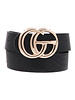 ARTBOX Crocodile Faux Leather CG Belt