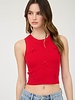 The Workshop Bow Detail Crew Neck Sleeveless Sweater