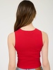 The Workshop Bow Detail Crew Neck Sleeveless Sweater