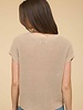The Workshop Crew Neck Short Sleeve Crochet Knit Pullover