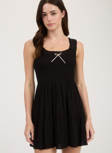 Mine Black Mini W/Polka Dot