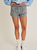 LELIS Checkered Print Shorts