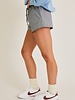 LELIS Checkered Print Shorts
