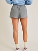 LELIS Checkered Print Shorts