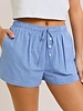 LELIS Checkered Print Shorts